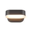 ^LED SMD WALL LUMINAIRE 7W 320LM 100° 230V AC 3.000K DARK GREY CRI80 IP54 30.000HRS