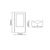 ^LED SMD WALL LUMINAIRE 7W 350LM 170° 230V AC 3.000K DARK GREY CRI80 IP54 30.000HRS