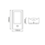 ^LED SMD WALL SENSOR LUMINAIRE 7W 350LM 170° 230V AC 3.000K DARK GREY CRI80 IP54 30.000HRS