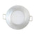LED SPOT IP65 NIKEL MAT ROUND 5W 3.000K 230V AC - 400Lm 120° Ra80