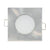 LED SPOT IP65 SQUARE ROUND 5W 3.000K 230V AC 400Lm 120° Ra80