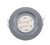 LED ΣΠΟΤ ΜΕΤΑΛΛΙΚΟ ΣΤΡΟΓΓΥΛΟ HIGH POWER 6W 4000-4300K ΧΡΩΜΙΟ
