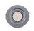 LED ΣΠΟΤ ΜΕΤΑΛΛΙΚΟ ΣΤΡΟΓΓΥΛΟ PAR 16 5.5W 2700-3000K ΧΡΩΜΙΟ