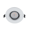 LED ΣΠΟΤ ΠΛΑΣΤΙΚΟ ΣΤΡΟΓΓΥΛΟ PAR 16 5.5W 4000-4300K ΛΕΥΚΟ