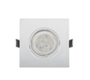 LED ΣΠΟΤ ΠΛΑΣΤΙΚΟ ΤΕΤΡΑΓΩΝΟ HIGH POWER 6W 4000-4300K ΛΕΥΚΟ