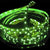 LED STRIP 5M 14,4W/M 12V DC IP65 GREEN