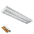 LENA-V ΜΕ LED (1200MM) 2X18W 4000K ΧΩΝΕΥΤΟ 1195X295mm ΜΕ ΜΠΛΟΚ