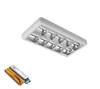 LENA-V ΜΕ LED (600MM) 2X9W 4000K ΕΞΩΤΕΡΙΚΟ 630X330mm ΜΕ ΜΠΛΟΚ