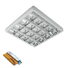 LENA-V ΜΕ LED (600MM) 4X9W 4000K ΕΞΩΤΕΡΙΚΟ 630X630mm ΜΕ ΜΠΛΟΚ