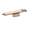 LINUS LED WALL LAMP 8.5W 3000K SILVER