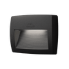 LORENZA 190 LED WALL LAMP 8.5W 4000K IP55 BLACK
