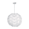 LUNA PENDANT 1xE27 WHITE