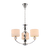 MAYA ΠΟΛΥΦΩΤΟ 3XE27 ΧΡΩΜΙΟ D550XH400mm