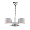 MELODY CHANDELIER 3xE27 CHROME/WHITE