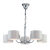 MELODY CHANDELIER 5xE27 CHROME/WHITE