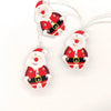 METAL CHRISTMAS MOTIFS ΑΓ. ΒΑΣΙΛΗΣ 10 LED ΛΑΜΠΑΚ ΣΕΙΡΑ ΜΠΑΤΑΡ.(3xAA) ΘΕΡΜΟ ΛΕΥΚΟ IP20 135+30cm ΔΙΑ