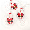 METAL CHRISTMAS MOTIFS ΑΓ. ΒΑΣΙΛΗΣ 10 LED ΛΑΜΠΑΚ ΣΕΙΡΑ ΜΠΑΤΑΡ.(3xAA)  &amp; ΧΡΟΝΟΔΙΑΚ (6ΟΝ/18OFF)