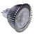 Mr16 12v-Led Spotlight Epistar 3*1w Υψηλης Ισχυος  60°-Κοκκινο-240lm