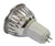 Mr16 3*2watt Epistar Υψηλης Ισχυος Spotlight Led 30° 12vDc