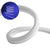 NEON FLEX LED Λευκή 1m 12W/m 230V 120 SMD/m 2835 SMD 450lm/m 120° Αδιάβροχη IP66 Μπλε Dimmable  22505