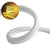 NEON FLEX LED Λευκή 1m 12W/m 230V 120 SMD/m 2835 SMD 450lm/m 120° Αδιάβροχη IP66 Πορτοκαλί Χρυσό Dimmable  22507