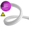 NEON FLEX LED Λευκή 1m 12W/m 24V 120 SMD/m 2835 SMD 450lm/m 120° Αδιάβροχη IP66 Φούξια Dimmable  22625
