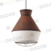 NETTO ΚΡΕΜΑΣΤΟ Φ/Σ 1ΧΕ27 ΥΦΑΣΜΑ ΚΑΦΕ+ΛΕΥΚΟ Φ35ΧΗ120CM