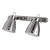 NOAH ΣΠΟΤ 2XE27 ΝΙΚΕΛ ΜΑΤ L415mm