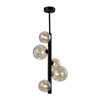 OLENA CHANDELIER 5xG9 VERTICAL BLACK