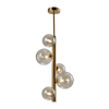 OLENA CHANDELIER 5xG9 VERTICAL GOLD