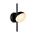 OLIVIA ΑΠΛΙΚΑ LED 7W/ 490lm/ 3000K ΜΑΥΡΟ