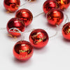 PLASTIC BALLS 10 LED ΛΑΜΠΑΚ ΣΕΙΡΑ ΜΠΑΤΑΡ.(3xAA) ΘΕΡΜΟ ΛΕΥΚΟ KOKKINO ΠΛΑΣΤΙΚΟ IP20 135+30cm ΔΙΑΦΑΝ