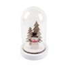 PLASTIC COVER CHRISTMAS MOTIFS ΧΙΟΝΑΝΘΡΩΠΟΣ 8 MINI LED ΛΑΜΠΑΚ ΜΠΑΤΑΡ(2xAAA) ΘΕΡΜΟ ΛΕΥΚΟ IP20
