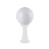 PLASTIC FLOOR GARDEN WHITE LUMINAIRE 41CM Φ200 E27 IP44