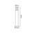 POLE 90CM CLEAR 2W LED 3000K 230V GREY