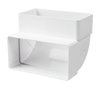 PVC ΓΩΝΙΑ ΚΑΘΕΤΗ 55Х110/KLV/
