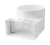 PVC ΓΩΝΙΑ PVC ΠΛΑΚΕ Ф100/55Х110 /KLD/