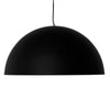 ® DIADEMA 01342 Μοντέρνο Κρεμαστό Φωτιστικό Οροφής Μονόφωτο Μαύρο Χρυσό Μεταλλικό Καμπάνα Φ60 x Υ30cm