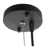 ® DIADEMA 01387 Vintage Industrial Κρεμαστό Φωτιστικό Οροφής Μονόφωτο Μπεζ Μεταλλικό Πλέγμα Φ23 x Υ30cm