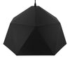® HEXAGON 01195 Μοντέρνο Κρεμαστό Φωτιστικό Οροφής Μονόφωτο Μαύρο Χρυσό Μεταλλικό Καμπάνα Φ46 x Y25cm