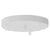 ® JASPER 01376 SET 3 Μοντέρνα Κρεμαστά Φωτιστικά Οροφής Μονόφωτα Λευκά Μεταλλικά Καμπάνα Φ25 x Υ22cm