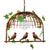 ® LIBELLULA 01642 Vintage Industrial Κρεμαστό Φωτιστικό Οροφής Μονόφωτο Καφέ Σκουριά Μεταλλικό Πλέγμα Μ48.5 x Π42 x Y37.5cm