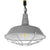 ® LUCI 01411 Vintage Industrial Κρεμαστό Φωτιστικό Οροφής Μονόφωτο Γκρι Λευκό Μεταλλικό Καμπάνα Πλέγμα με Μπεζ Σχοινί Φ36 x Υ31cm