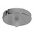 ® OCEANA 01363 Vintage Κρεμαστό Φωτιστικό Οροφής Μονόφωτο Λευκό Ξύλινο Ψάθινο Rattan Φ60 x Υ60cm