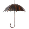 ® UMBRELLA 01406 Vintage Industrial Κρεμαστό Φωτιστικό Οροφής Πολύφωτο Μαύρο Καφέ Σκουριά Μεταλλικό Φ58 x Υ60cm