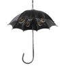® UMBRELLA 01407 Vintage Industrial Κρεμαστό Φωτιστικό Οροφής Πολύφωτο Γκρι Σκουριά Μεταλλικό Φ58 x Υ60cm