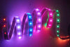 RGB Ταινια Led 30 Smd 5050 1M-με Εναλλαγη Χρωματων-Dimmable