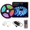 RGB Ταινια Led Kit 300Led- 5μετρα-Εξαιρετικης Ποιοτητας 16-18lm/L Αδιαβροχη-12vDc με Ασυρματο Χειριστηριο και 5A Τροφοδοτικο