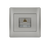 RHYME ΠΡΙΖΑ ΤΗΛΕΦΩΝΟΥ RJ45(CAT6E) ΓΚΡΙ ΜΕΤΑΛΛΙΖΕ