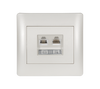 RHYME RJ11+RJ45 ΛΕΥΚΟ ΜΕΤΑΛΛΙΖΕ